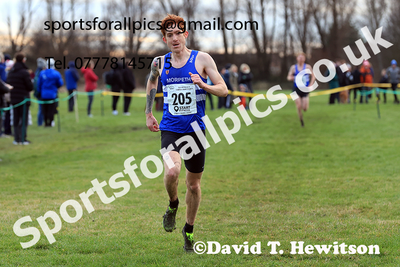 Senior mens 2024 NECAA Cross Country Champs., Temple Park, South Shields. Photo: David T. Hewitson/Sports for All Pics